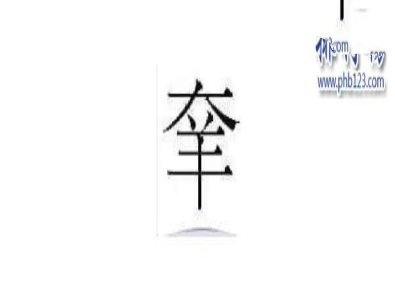 中国最难的汉字排行榜 中国最难的汉字有哪些