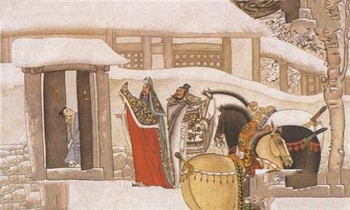 刘备三顾茅庐图