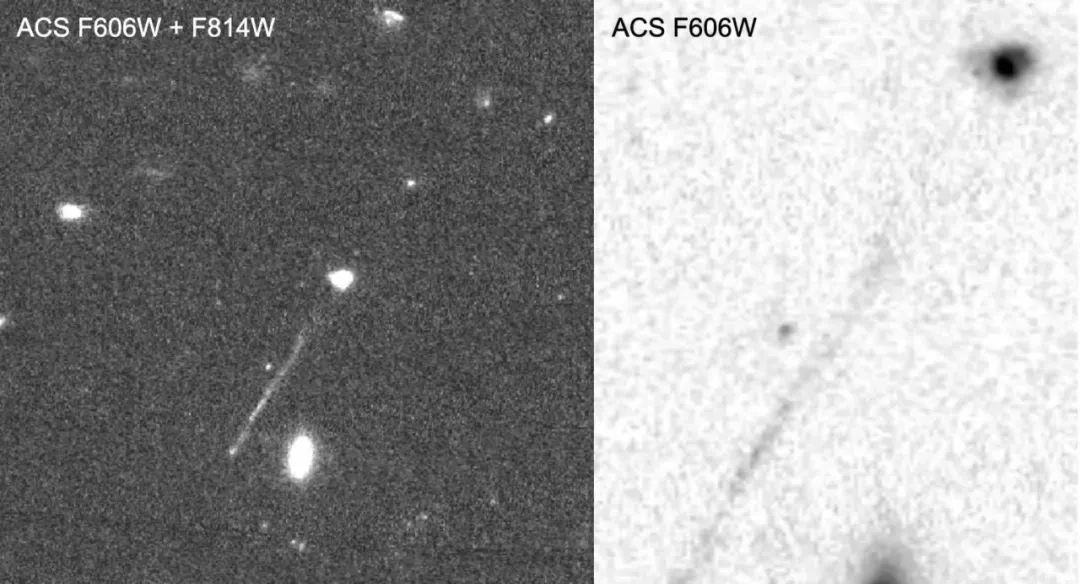 75亿光年外，有什么东西似乎逃离了星系，哈勃疑似拍到尾迹